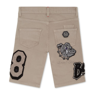 PHILIPP PLEIN SHORTS VAQUEROS FERMENTERA BULLDOGS