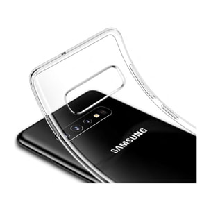 Coque Samsung Galaxy S10 Samsung 360 degrés intégrale protection avant arrière silicone transparente