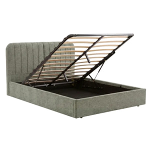 Lit coffre Cala rectangulaire 160x200cm vert