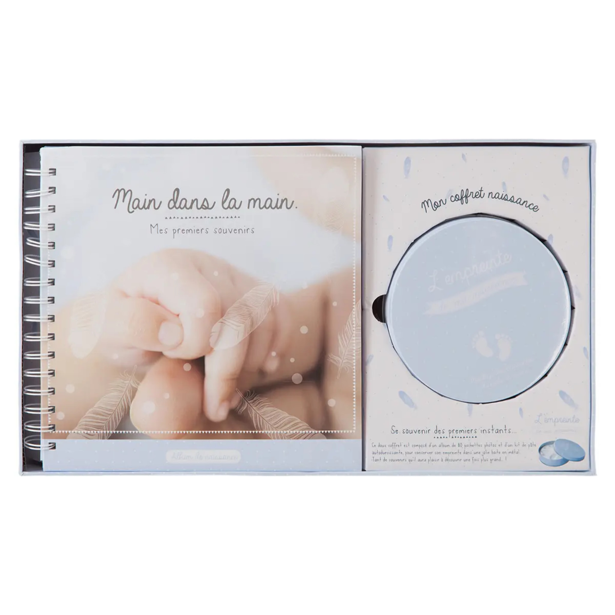 Coffret empreinte et album photo 80 photos