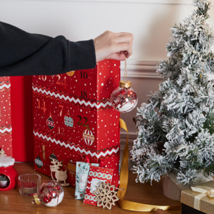 Calendrier Avent Bougies Et Surprises Noel Tradi