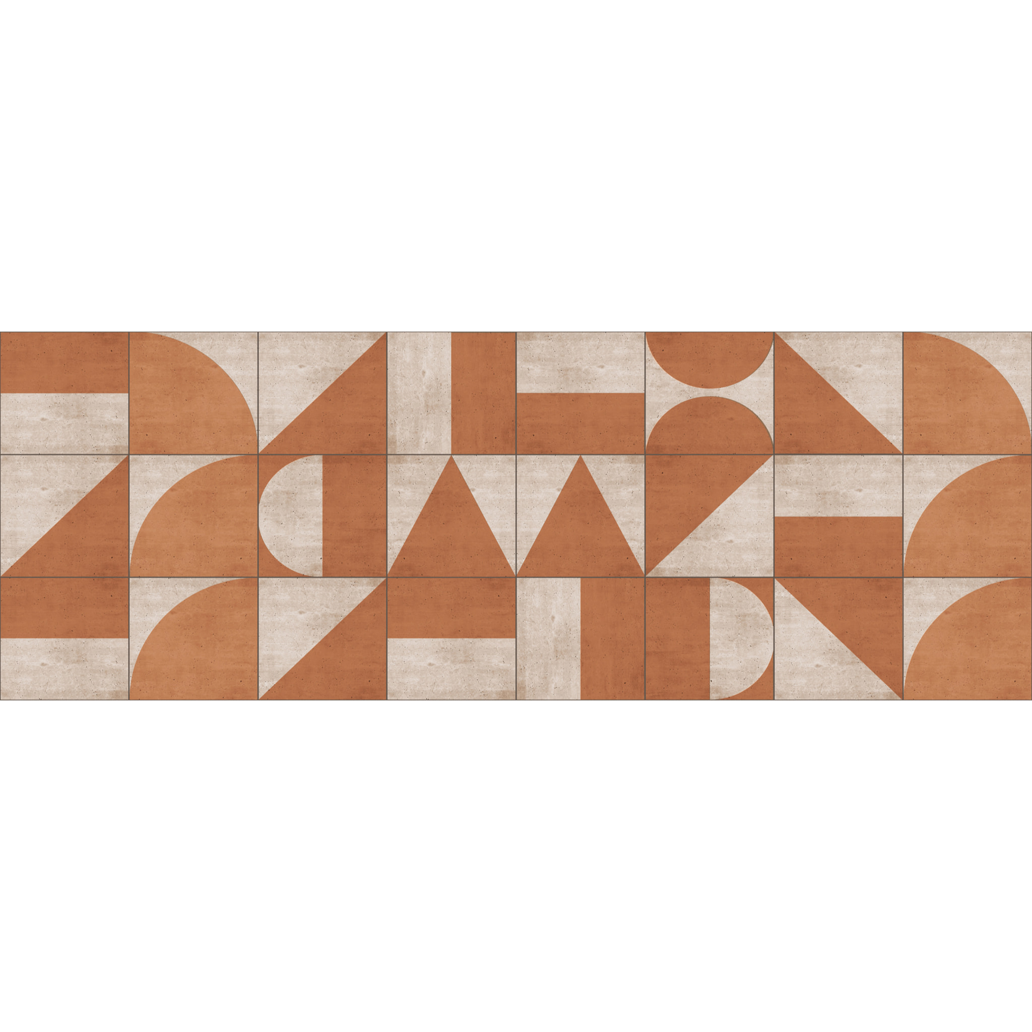 Alfombra de vinilo CERAMIKO, Troya 80x300 cm