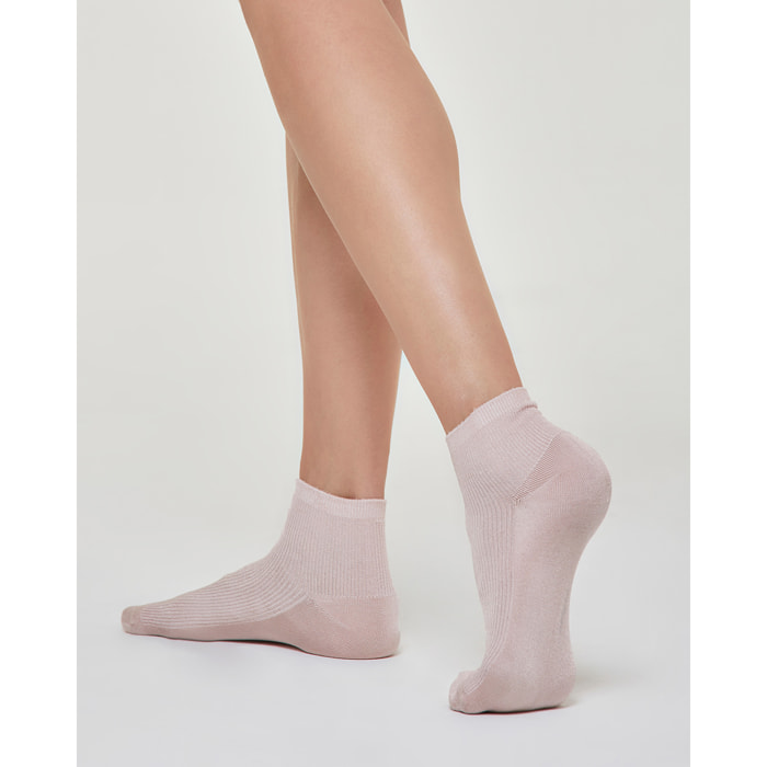 CALZINO REBECCA A COSTE EFFETTO LUCIDO