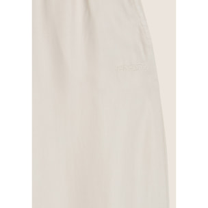 Pantaloni in Twill di Lyocell lunghezza cropped