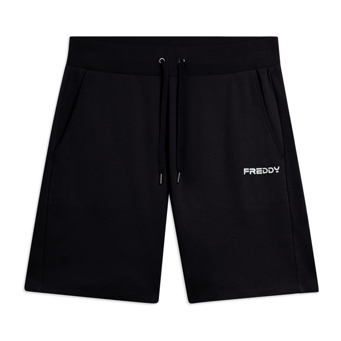 Pantaloni Corti con piccolo Logo FREDDY in Glitter