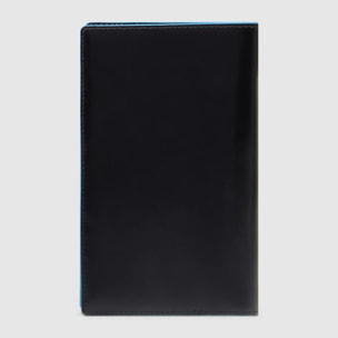 Piquadro Porta documenti da viaggio in pelle con porta carte di credito, schermato con protezione RFID