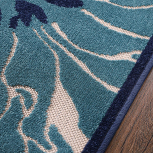 Tapis extérieur tissé kilim rectangle MEKO