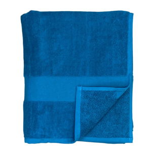 Serviette de bain L éponge velours unie - Classy Lake - 500g/m²