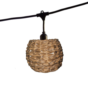 Guirlande connectable PINE 7 ampoules E27 6M