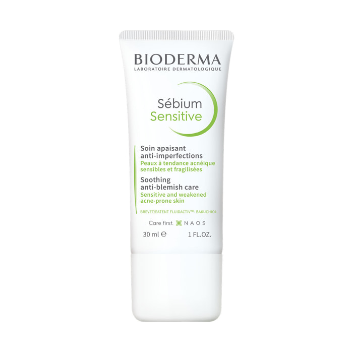Sébium Sensitive - Soin Apaisant Anti-Imperfections - Peaux Sensibles à Tendance Acnéique 30 ml