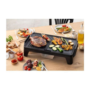 Plancha électrique RIVIERA ET BAR QPL485 Grill et plancha à poser,  50x30 cm