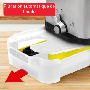 Friteuse semi-professionnelle TEFAL FR804110 oleoclean pro