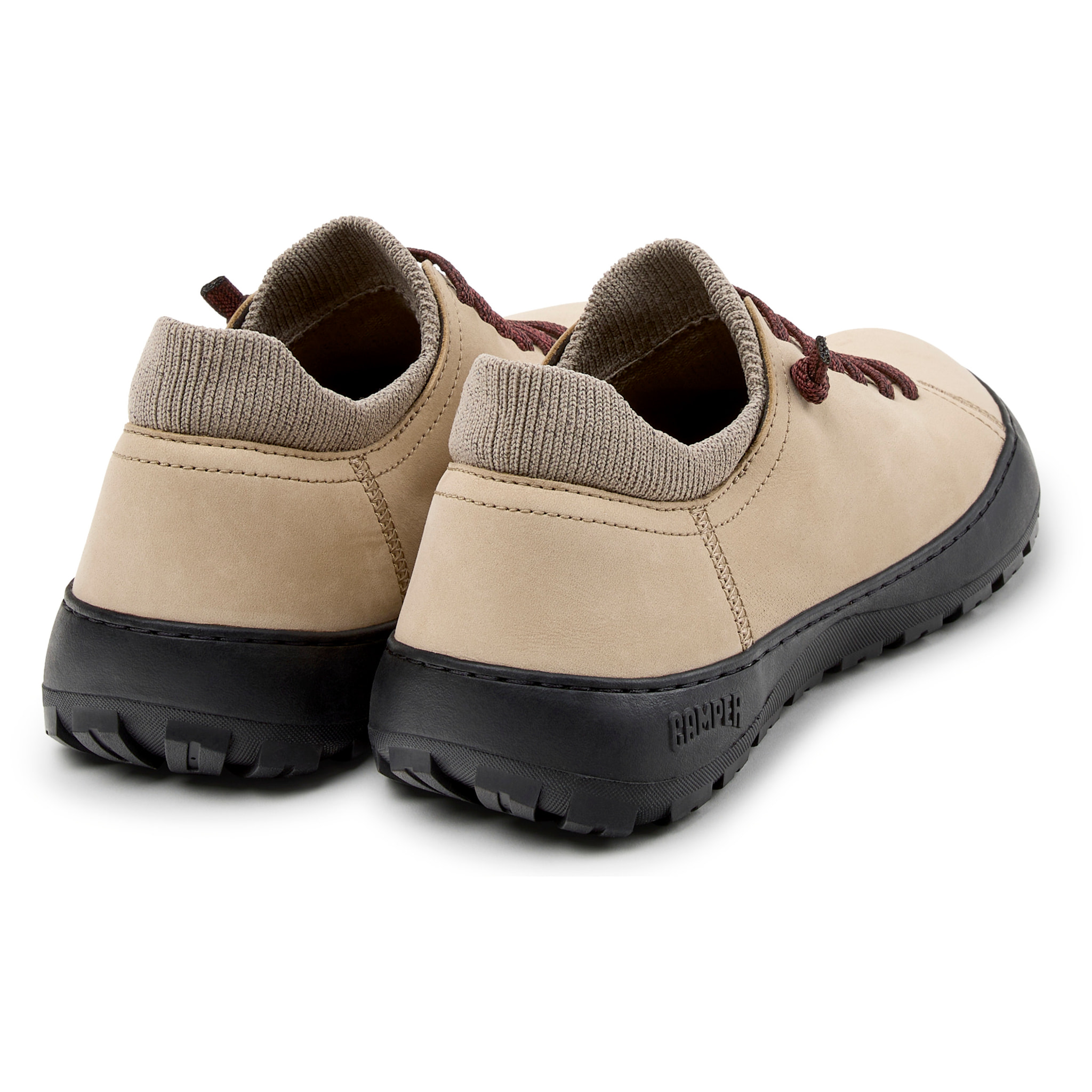 Zapatillas - CAMPER Peu Serra - Beige - Piel nobuk