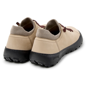 Zapatillas - CAMPER Peu Serra - Beige - Piel nobuk
