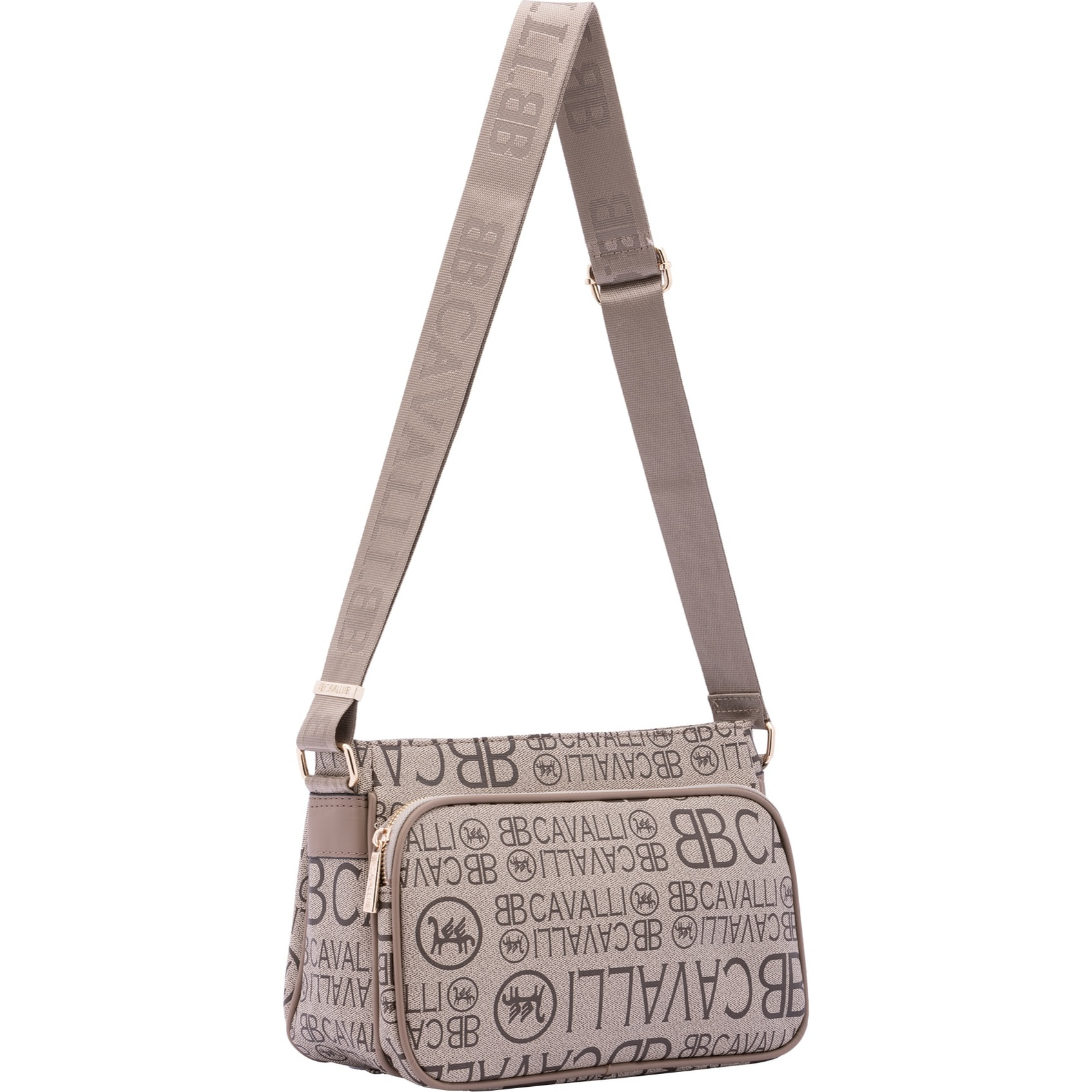 Borsa a tracolla da donna - Modello False - Ecopelle - 19.0 x 28.0 x 13.0 cm