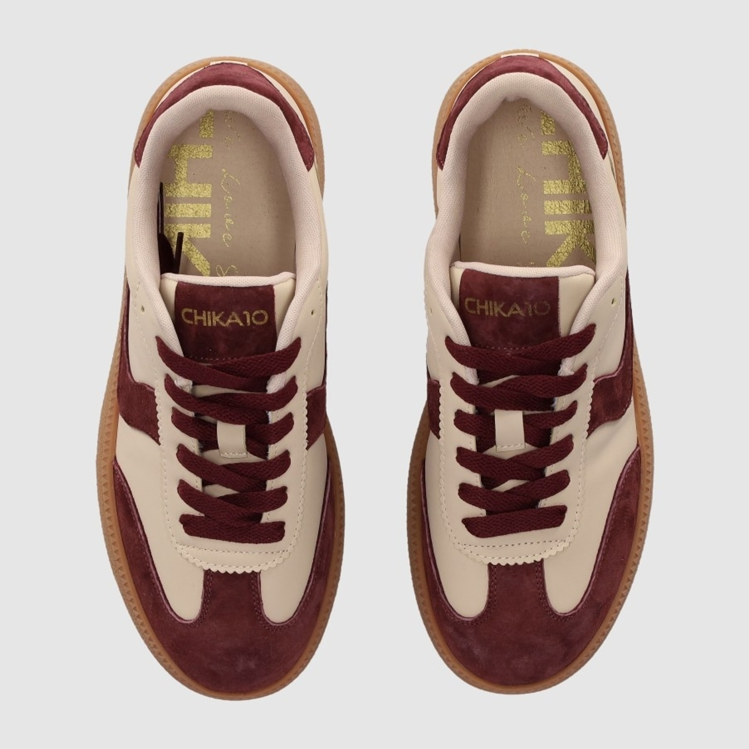 Deportivos - Vino - Tacón: Bajo