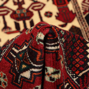 Tapis d'orient oriental, noué main en laine, ABEKOSO
