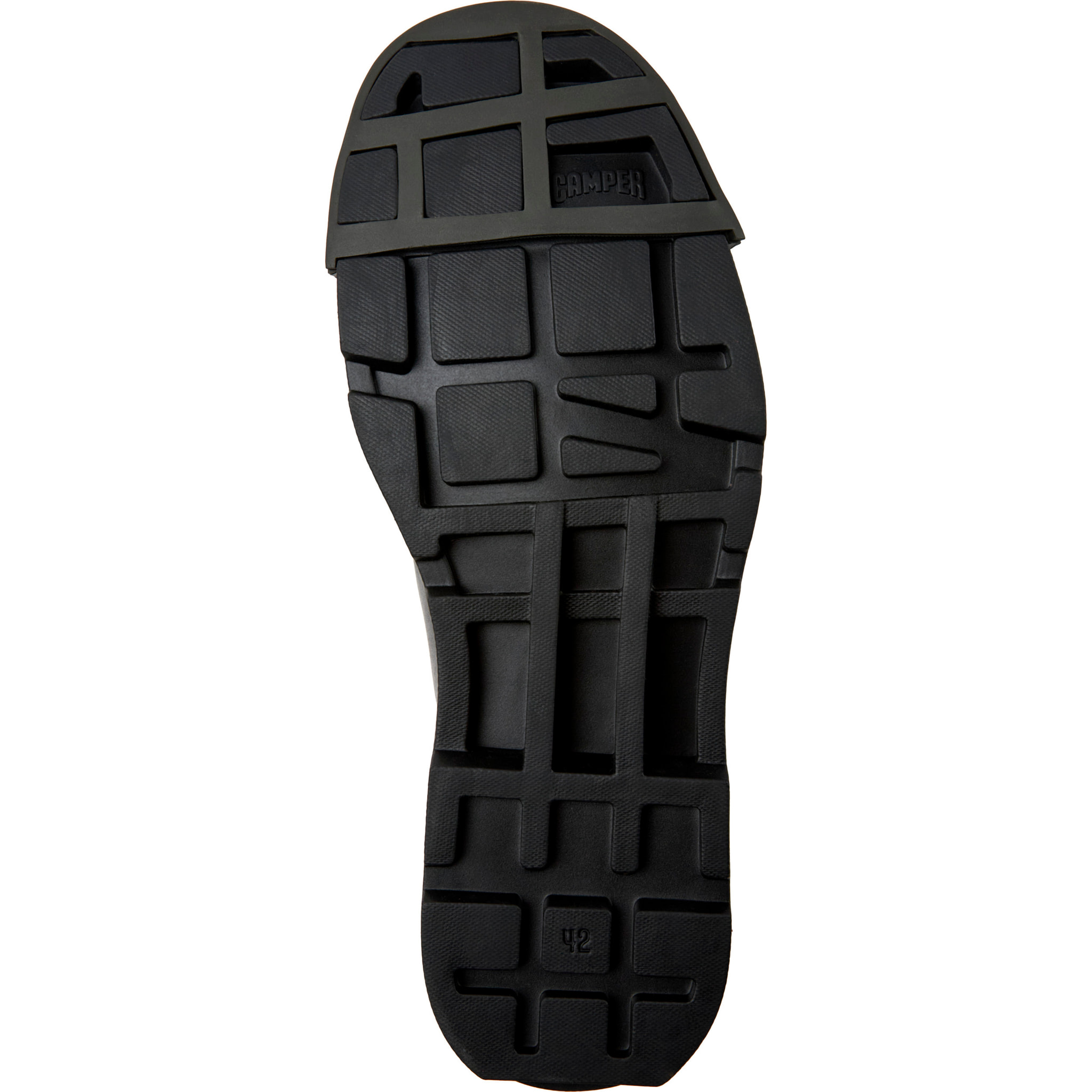 Zapatos de cordones - CAMPER Junction - Negro - Cuero liso