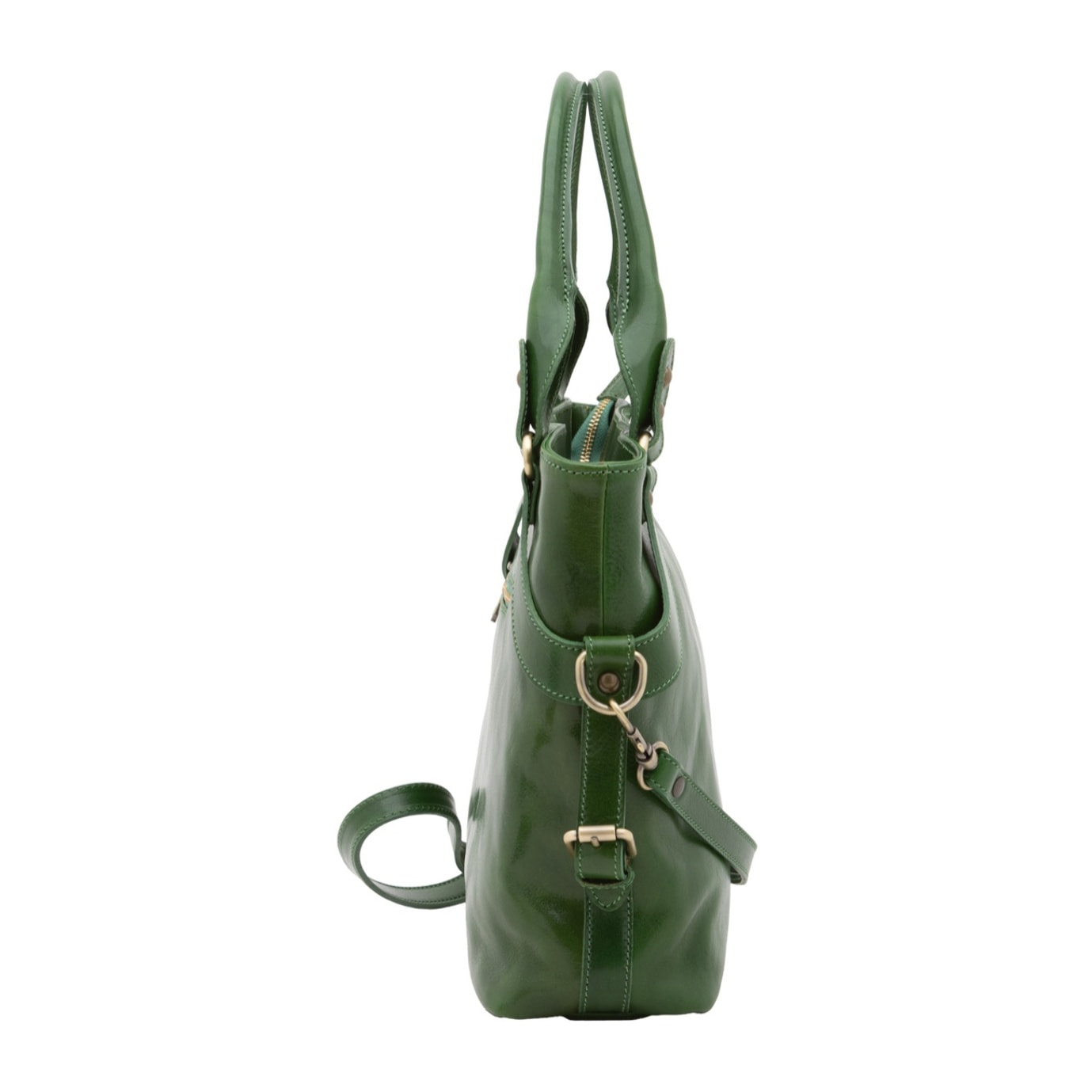 Borsa a mano da donna - Modello False - 100% pelle - 43.0 x 28.0 x 12.0 cm