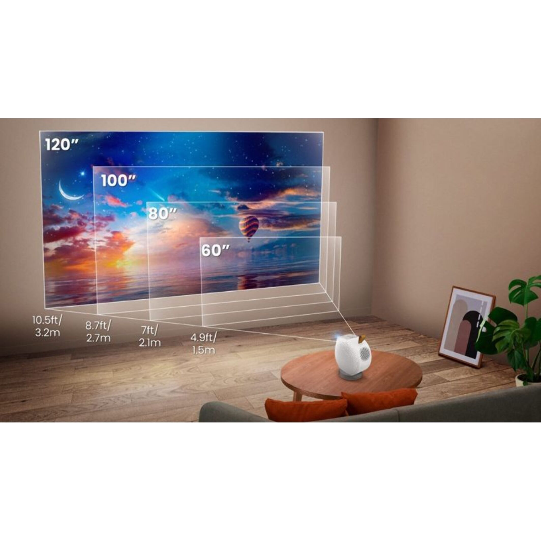 Vidéoprojecteur portable BENQ GV50 LAZER