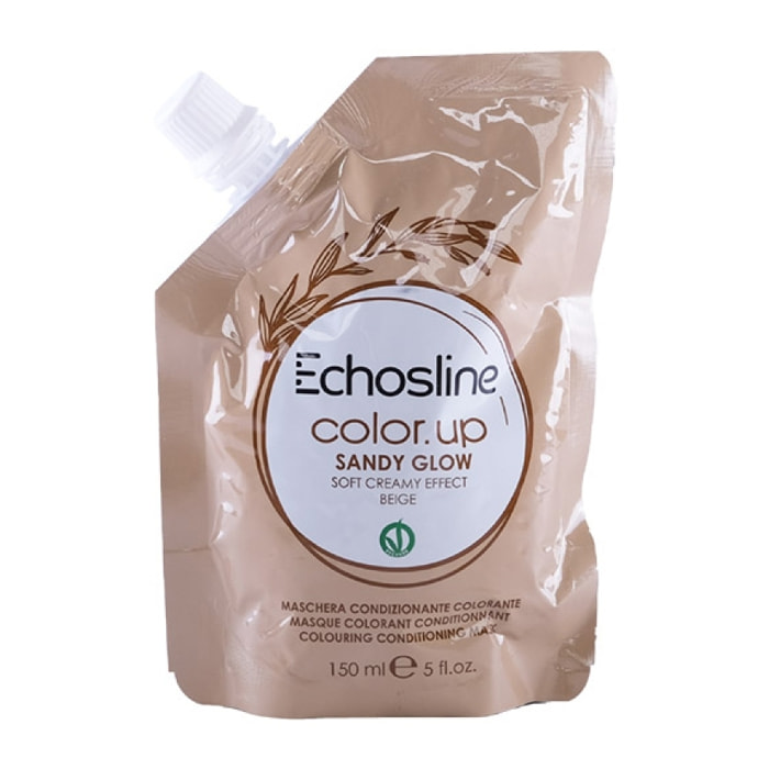 ECHOSLINE Color Up Vegan Maschera Condizionante Colorante Beige 150ml