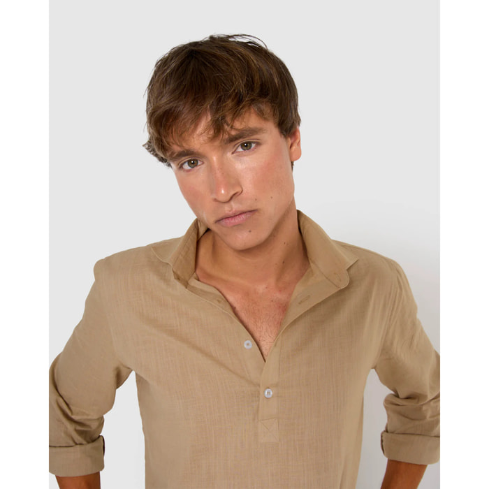 Camisa algodón cuerda
