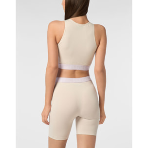 PLEIN SPORT Sports Bra LOGO