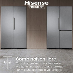 Réfrigérateur combiné HISENSE RB3K330SAIC