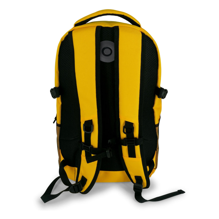 Zaino trolley  staccabile tre ruote, Ne.on! Reflex yellow