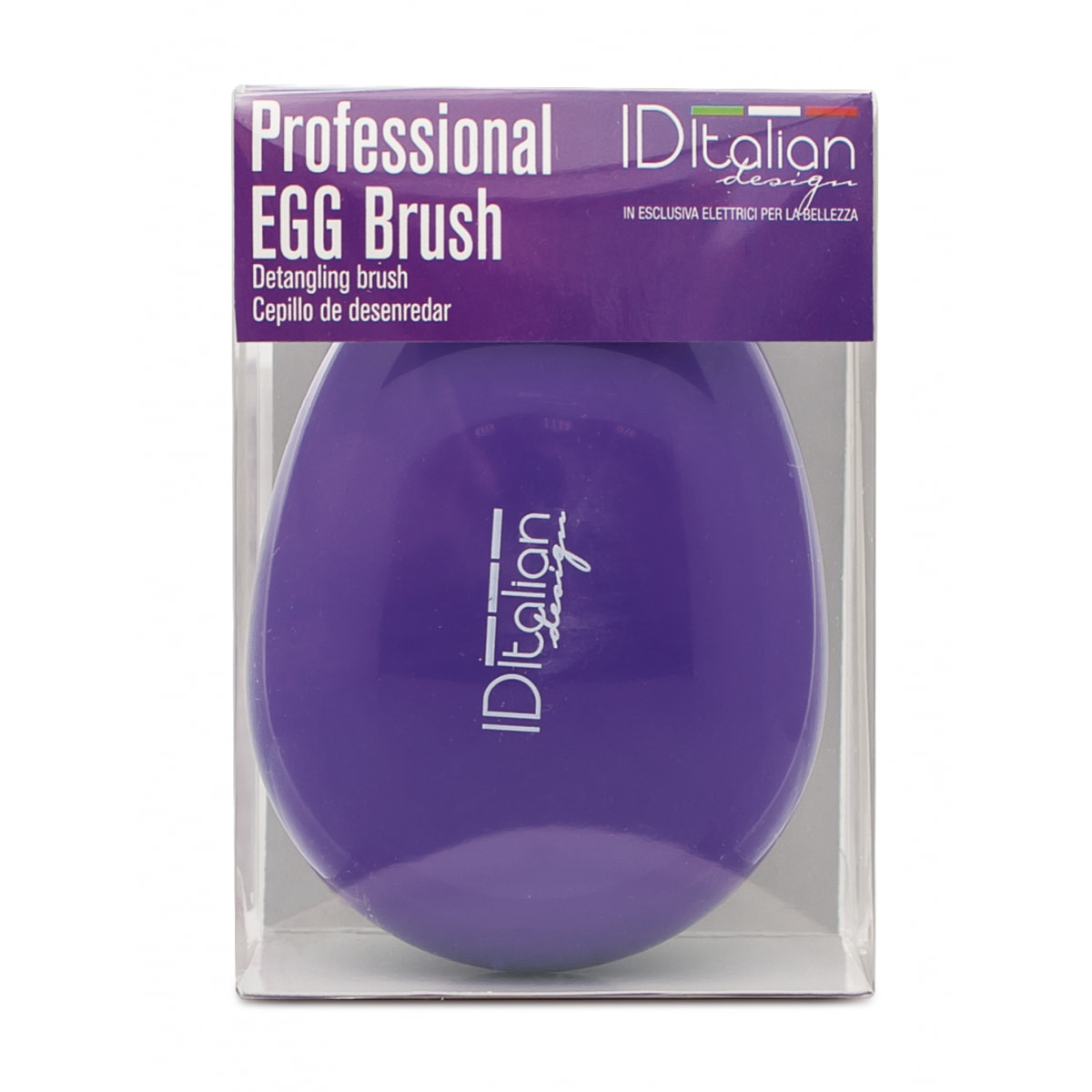 Spazzole Egg Brush Nero E Viola