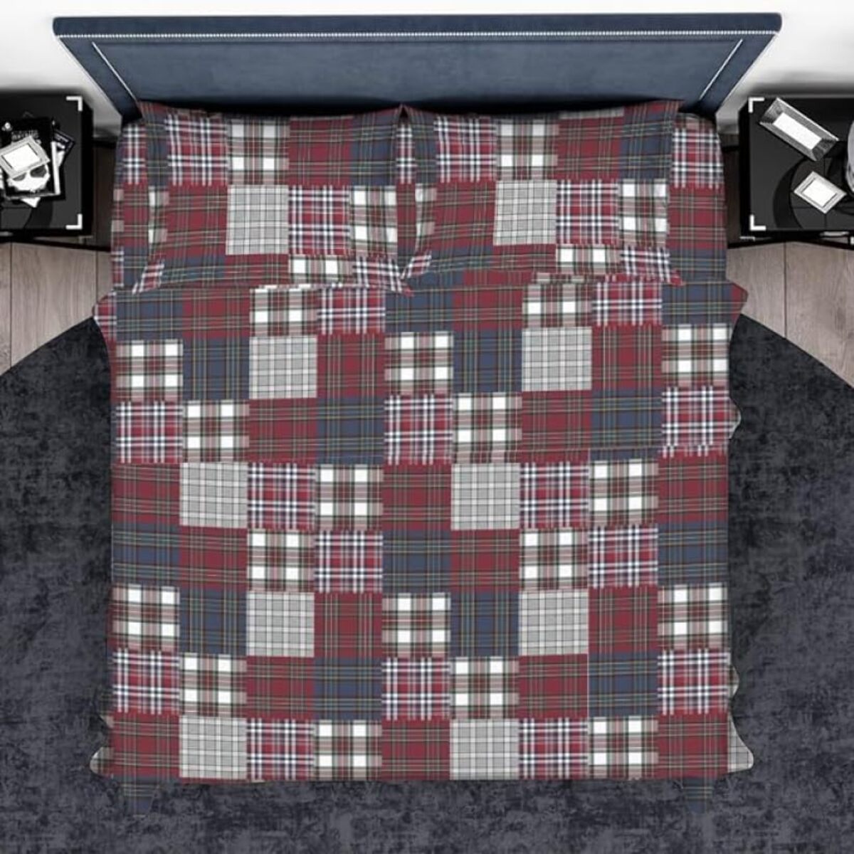 Intrecci – Completo lenzuola in cotone Matrimoniale