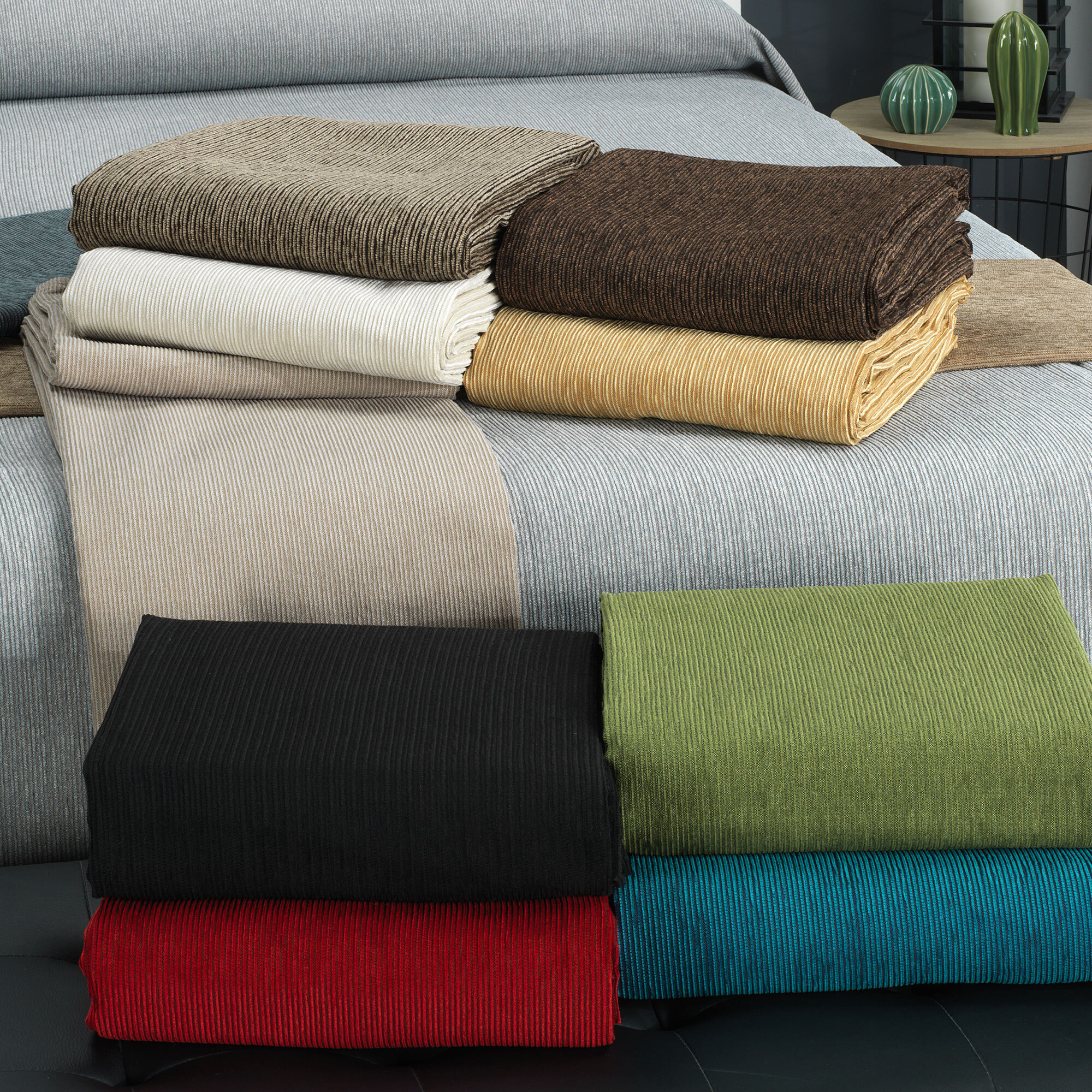 Fular MULTIUSOS CHENILLA modelo PRISCILA