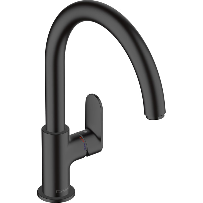 Mitigeur évier cuisine Vernis Blend M35 noir mat