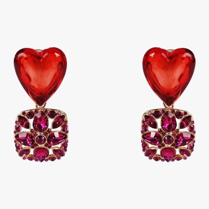 Orecchini a Cuore Gioiello