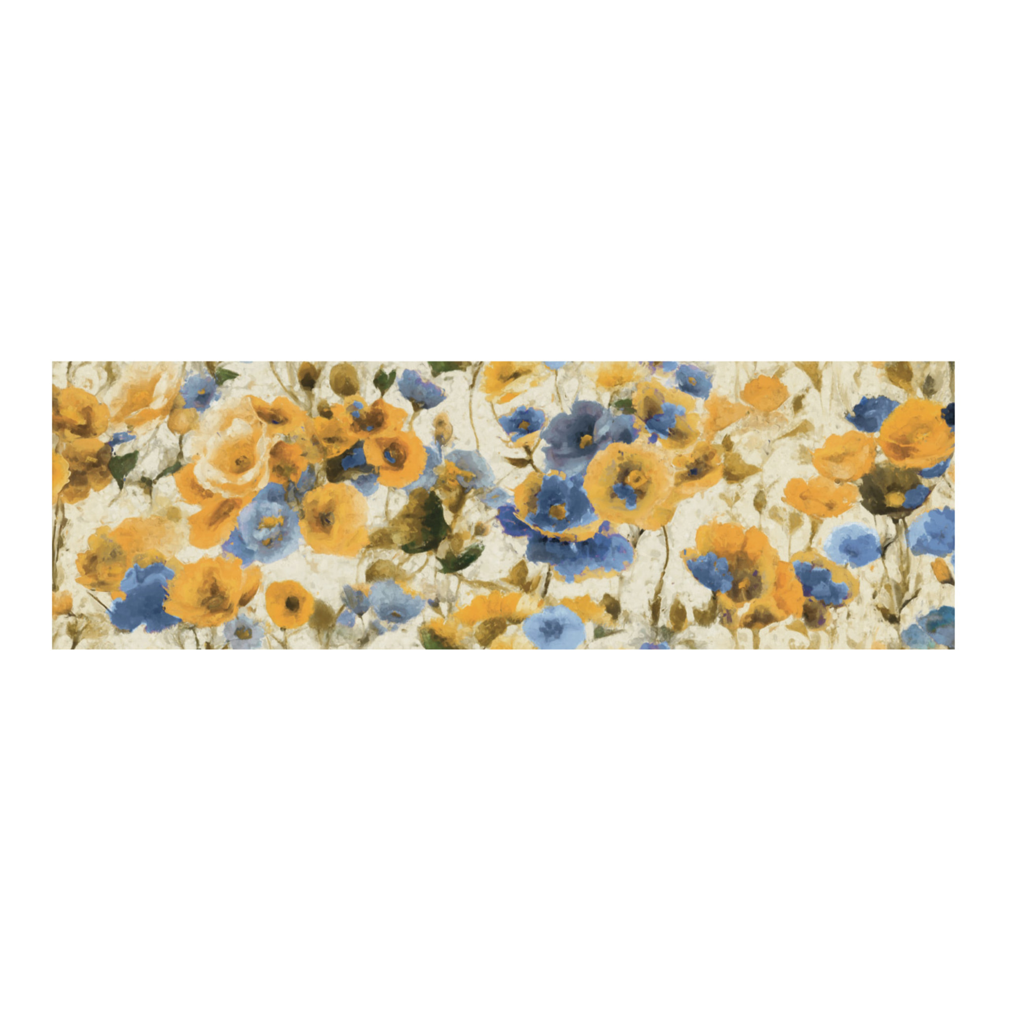 Tappeto Passatoia Cucina Con Retro Antiscivolo Antisfilo Linea Futura Fior di Maggio