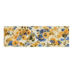 Tappeto Passatoia Cucina Con Retro Antiscivolo Antisfilo Linea Futura Fior di Maggio