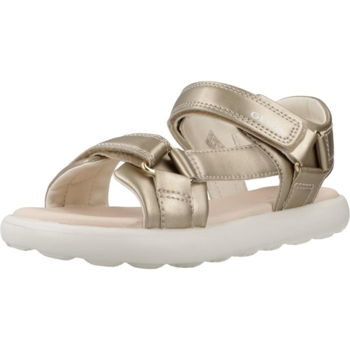 Sandalias Niña de la marca GEOX  modelo J SANDAL PUFFYPOP GI ORO