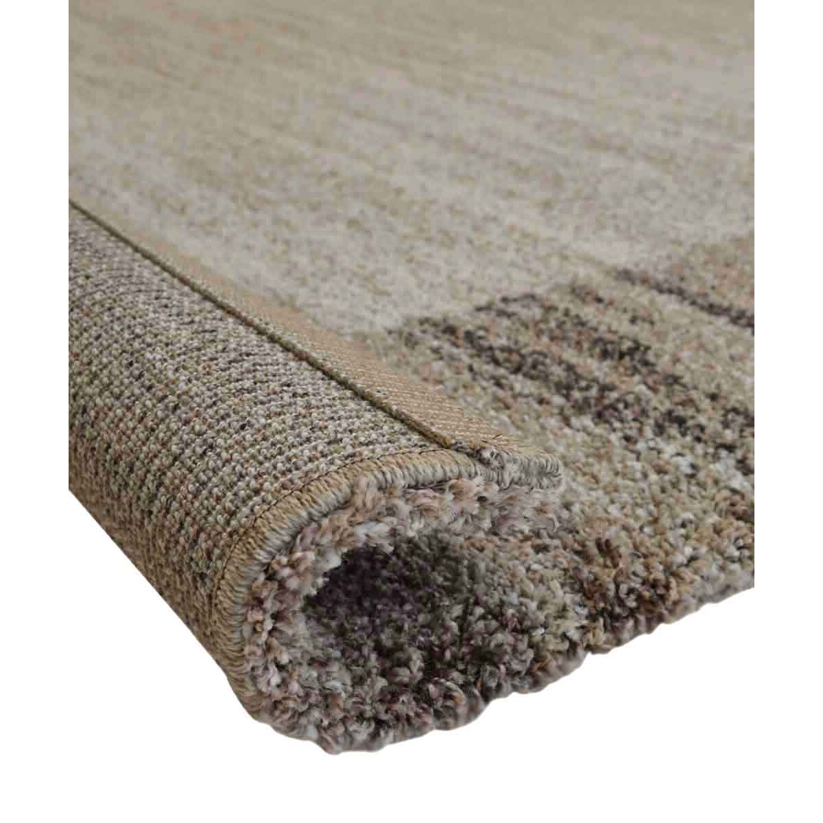 Tappeto Moderno Effetto Melange Grigio Beige