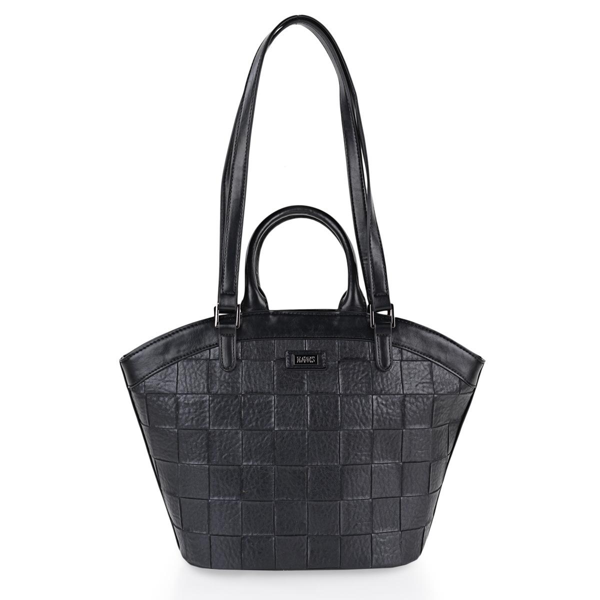 Bolso Shopper-Tote Lois Crossover Negro