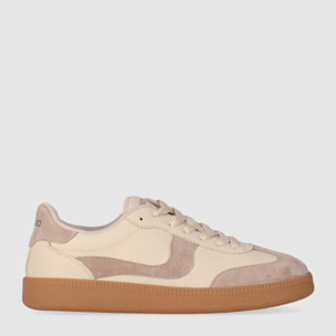 Deportivos - Beig - Tacón: Bajo