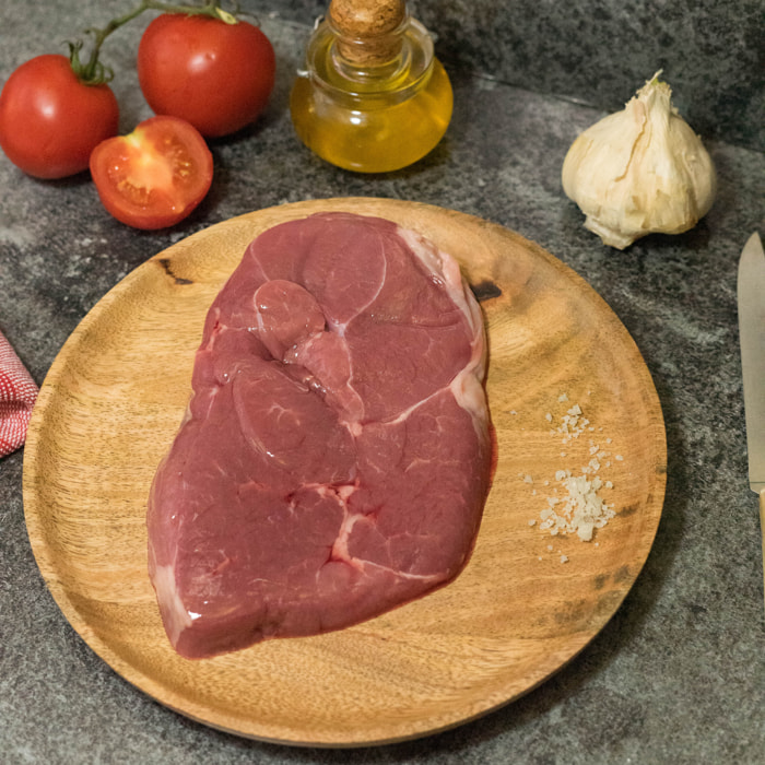 2 Tranches de gigot d'agneau sans os - 2x160g - France