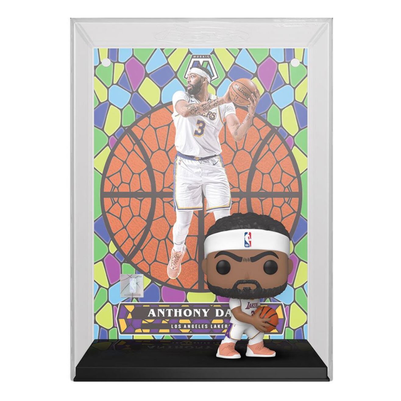 Nba Los Angeles Lakers Pop! Trading Cards Vinile Figura Anthony Davies 9 Cm Funko