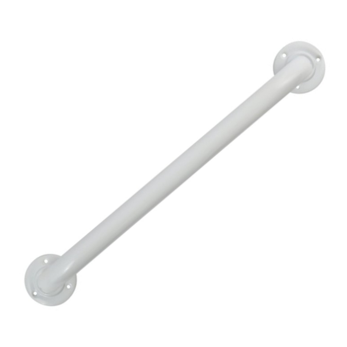 Barre de redressement ou d'appui Acier 30cm Blanc MSV