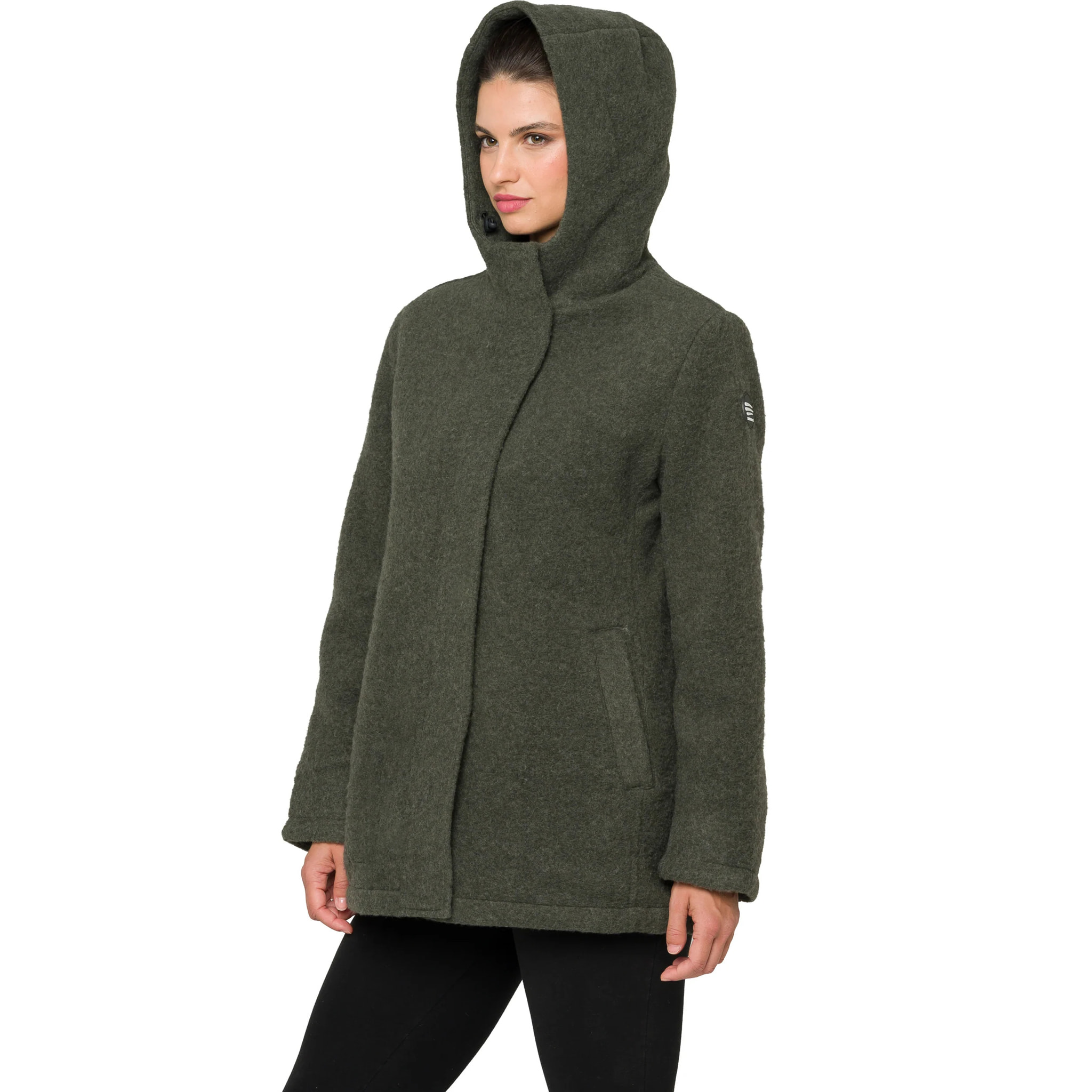 Cappotto JAIPUR imbottito verde