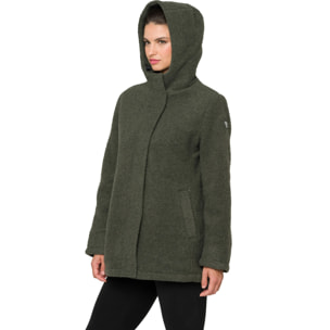Cappotto JAIPUR imbottito verde