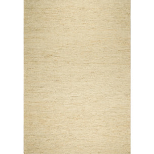 Tapis kilim fait main en chanvre motif uni BOMU