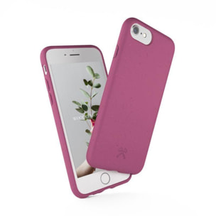 Coque bumper WOODCESSORIES iPhone SE/8/6 Bio Case rouge