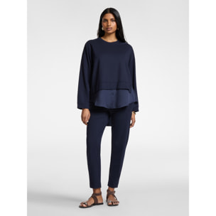 Elena Mirò - Pantalones joggers - Azul