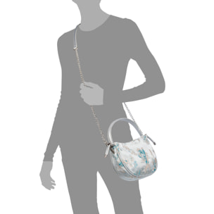 Bradano Bolso de mano Mujer. Fabricado en tela y piel sintética PU.
