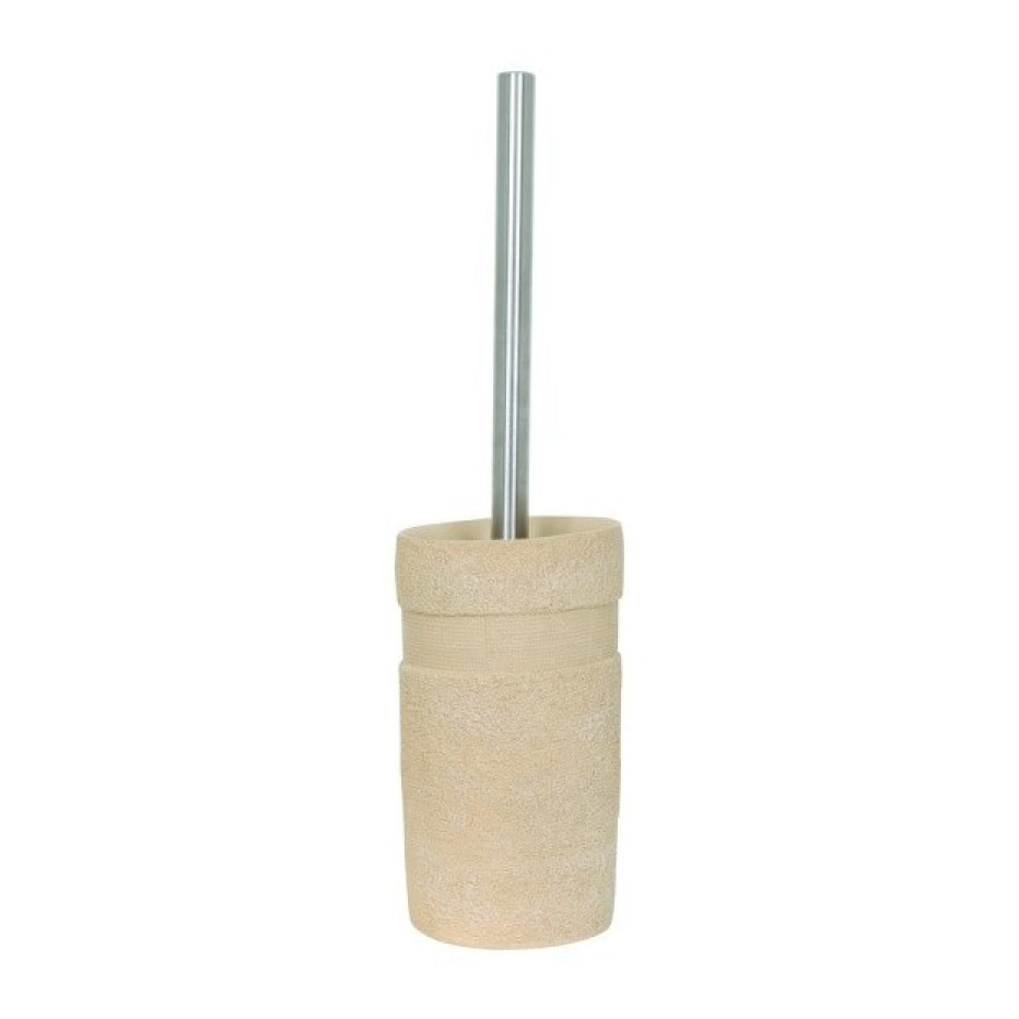 Brosse Wc avec support Polyresine KIRIBATI Sable MSV